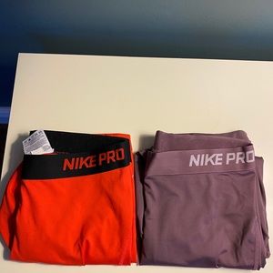 Nike Pro Crop Leggings- Bundle of 2